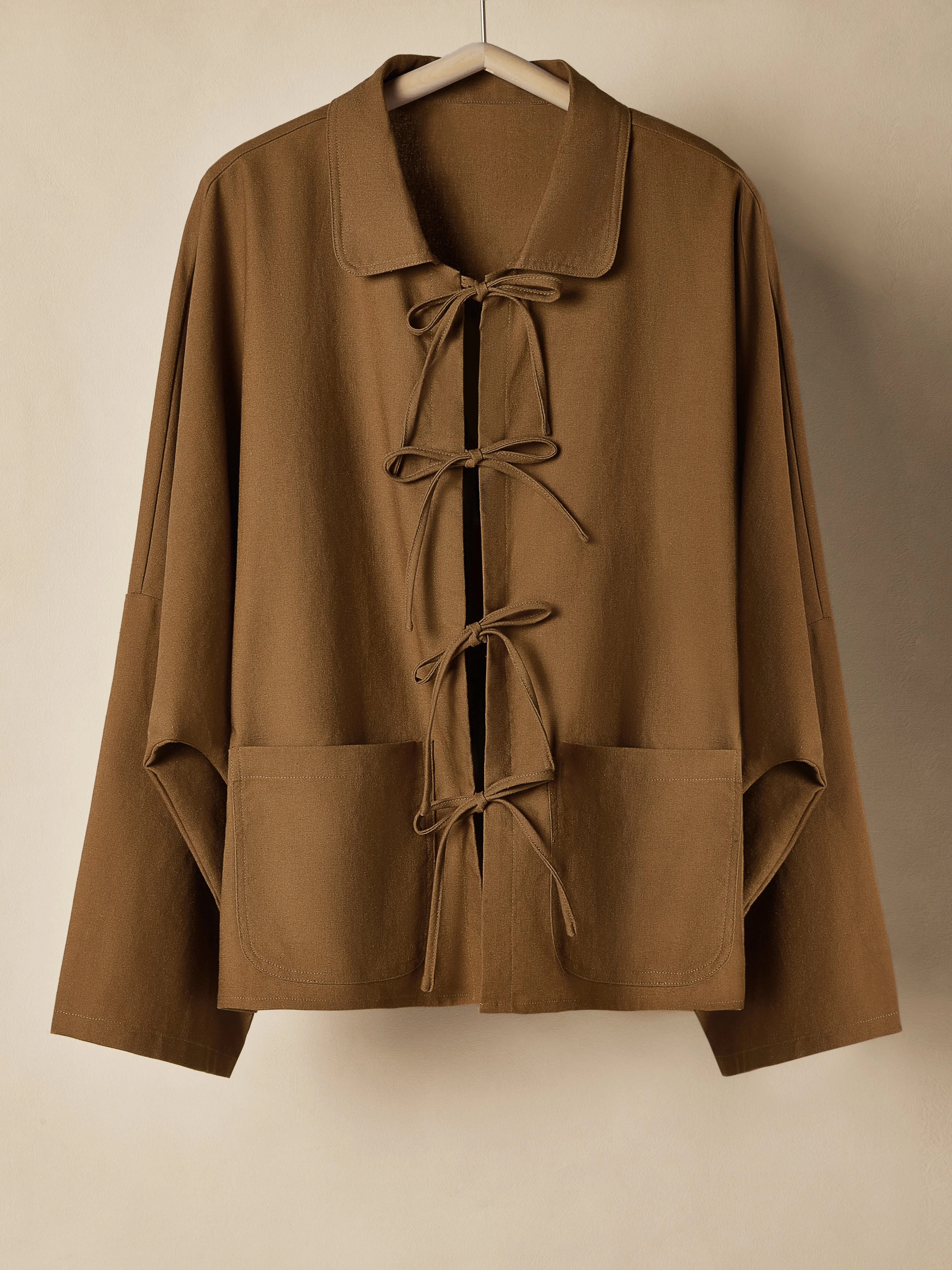 Plain Linen Jacket