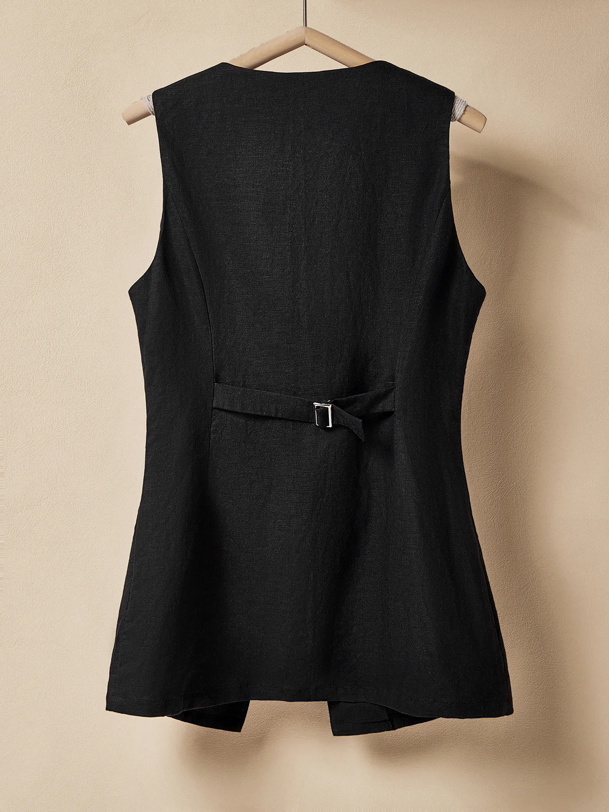 Cotton And Linen Linen Tank Top