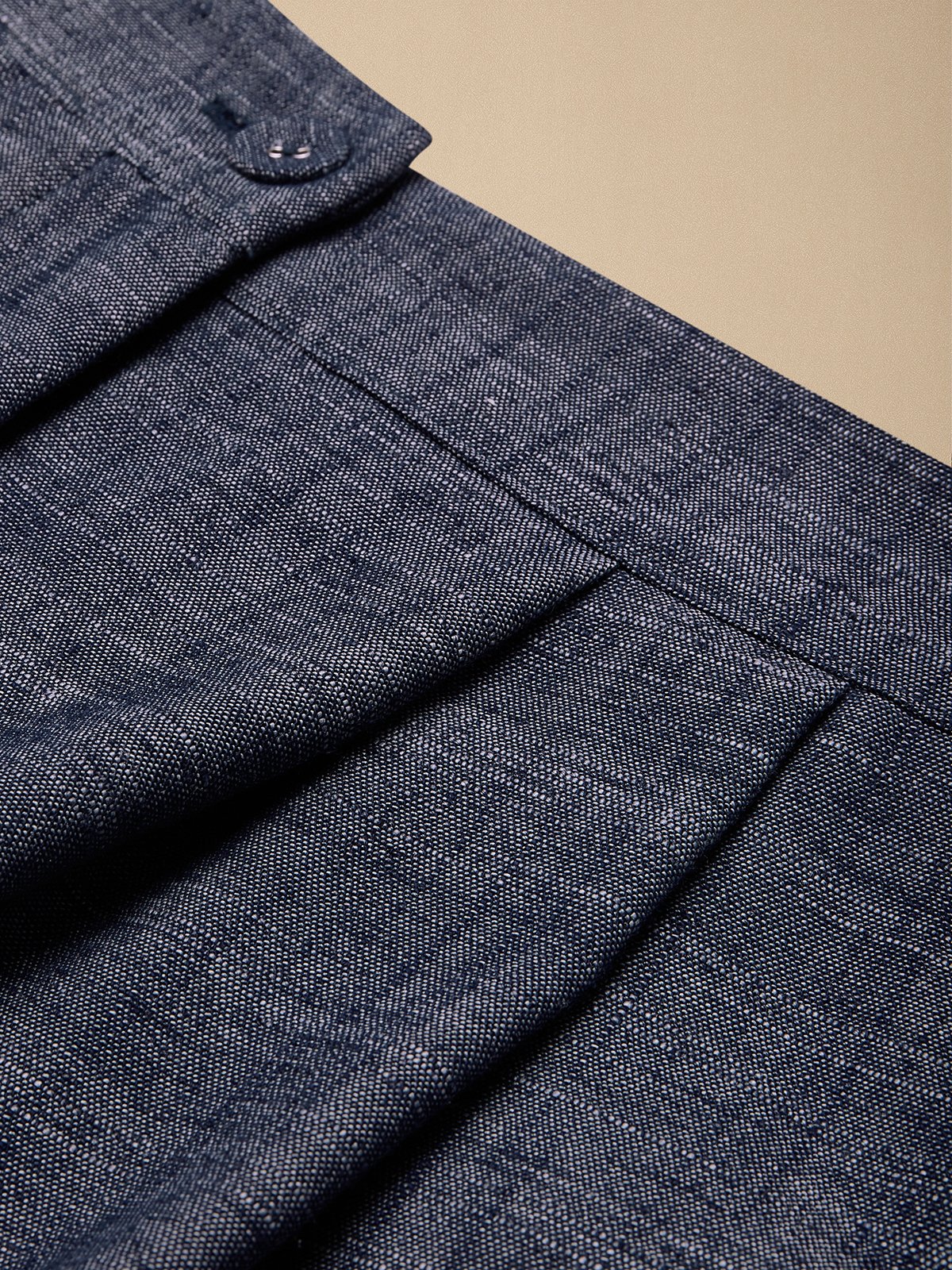 Linen Urban Pocket Stitching Plain Maxi Skirt