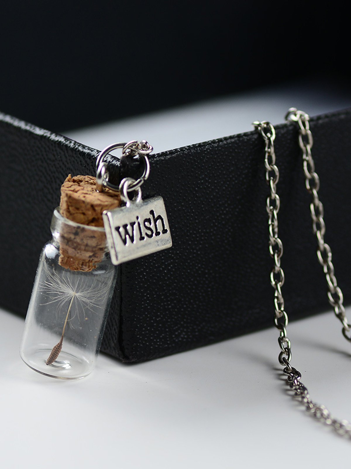 Wish Bottle GIft Alloy Necklace 