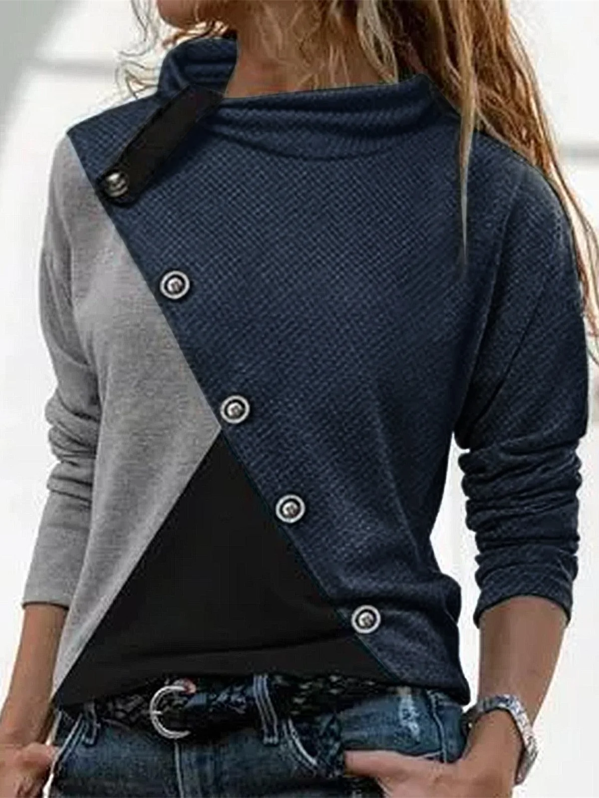 Jersey Casual Blouse