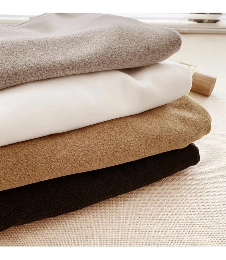 Women Plain Mock Neck Casual Long Sleeve T-shirt