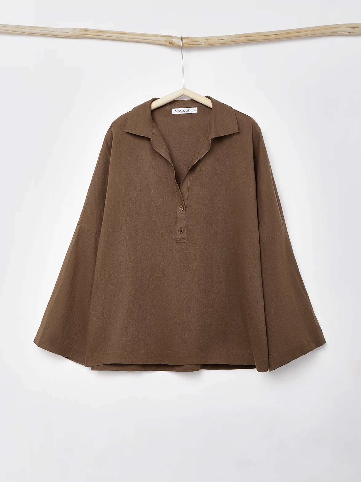 Plain Linen Shirt