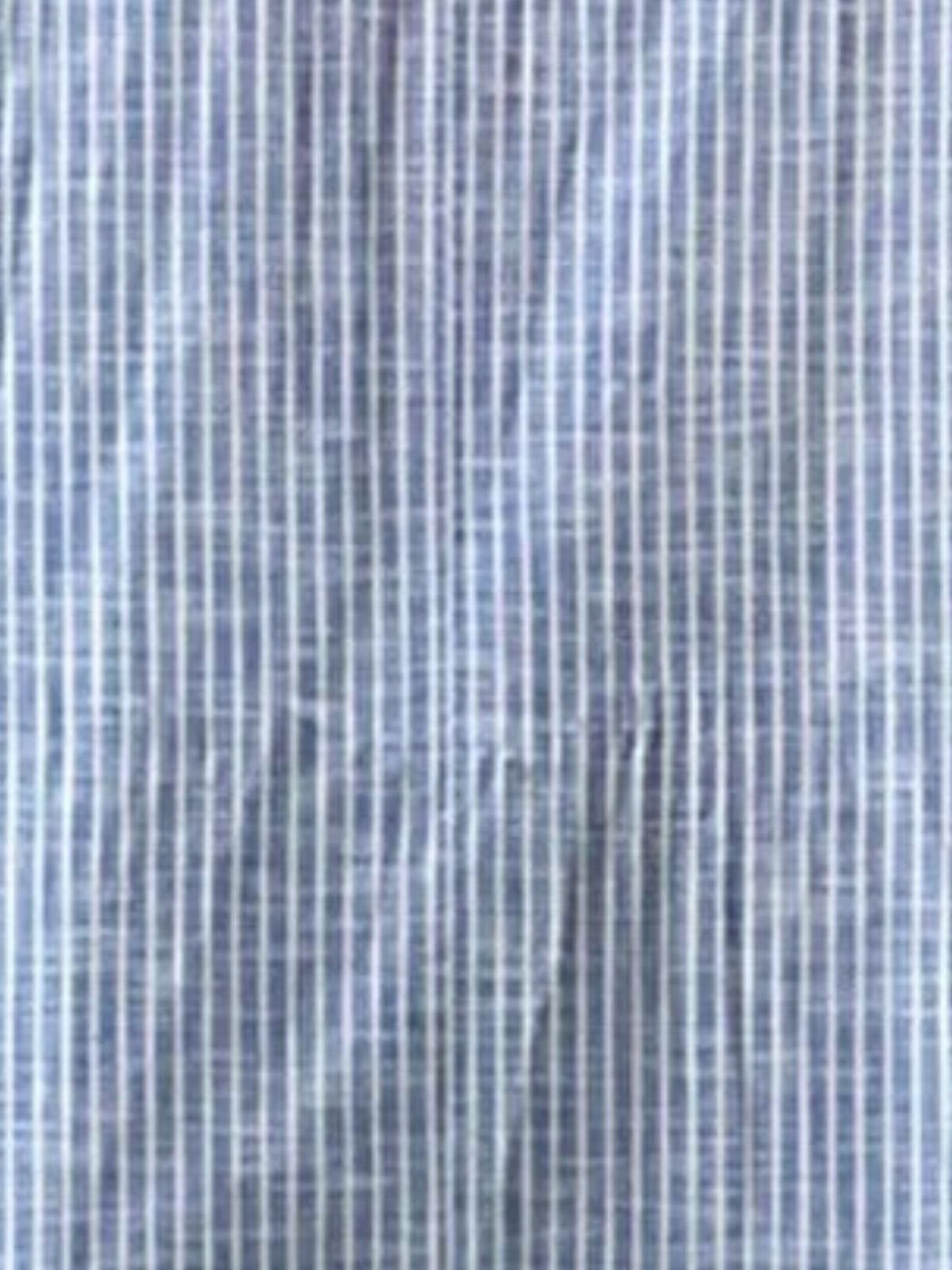 Casual Striped Cotton Dress With No Belt