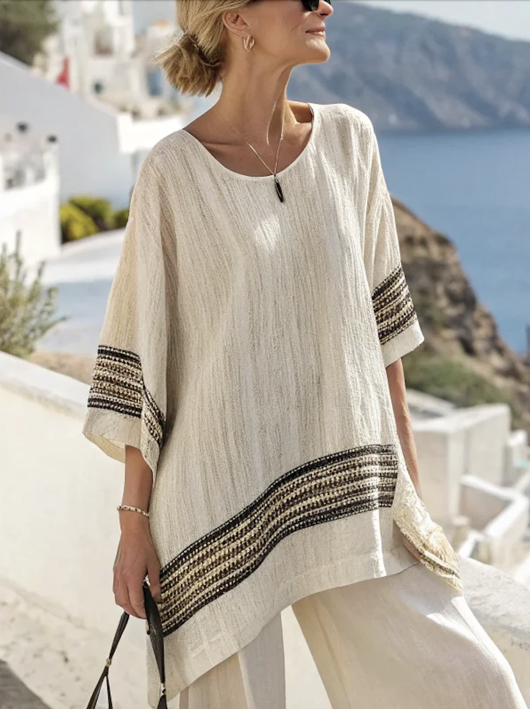 Casual Cotton Two-Piece Set