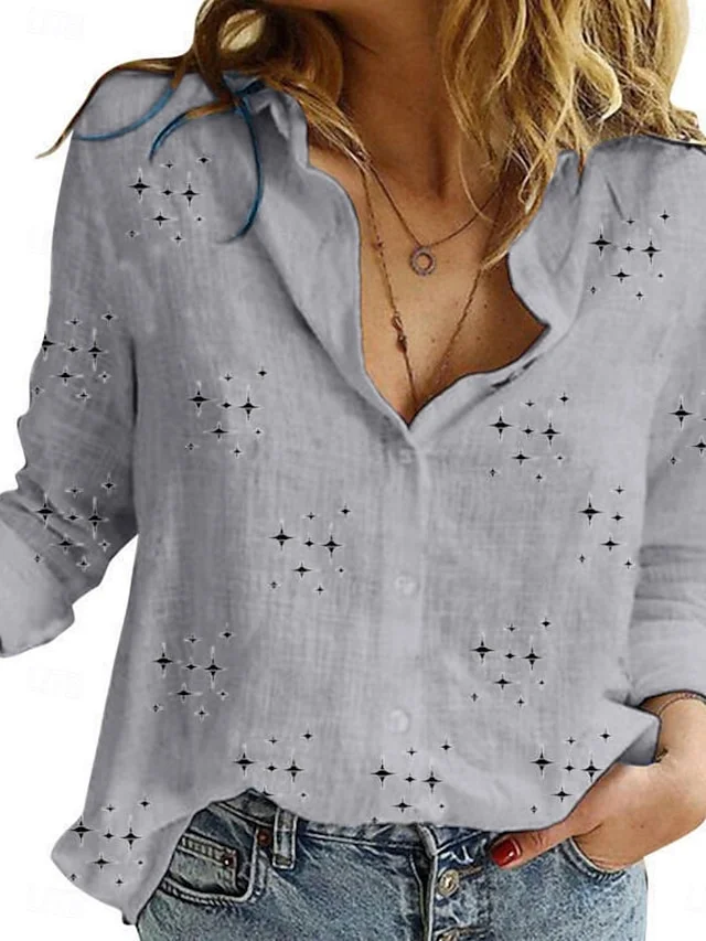 Regular Fit Floral Cotton Casual Shirt