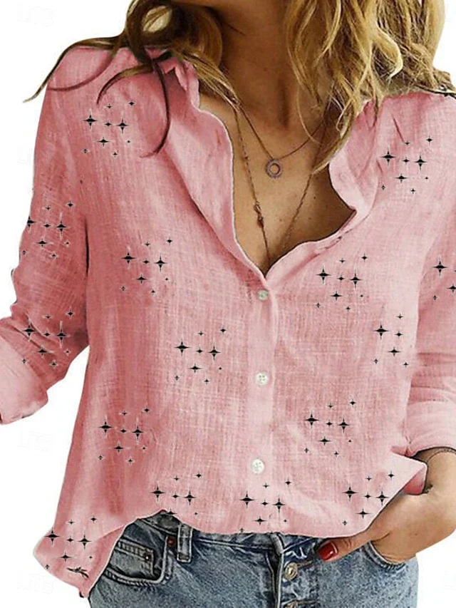 Regular Fit Floral Cotton Casual Shirt