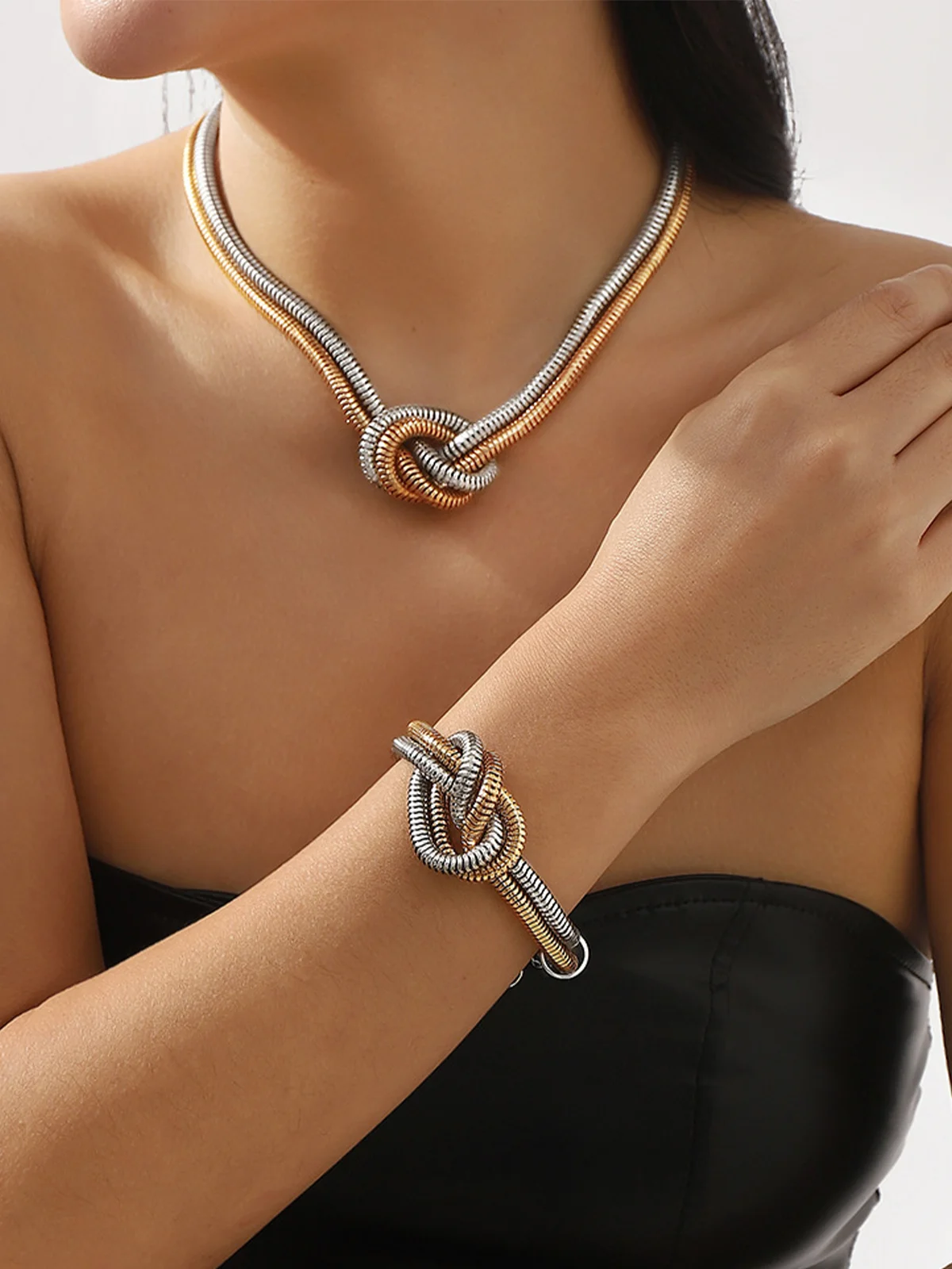 Retro Personalized Braided Linen Knot Necklace Or Bracelet