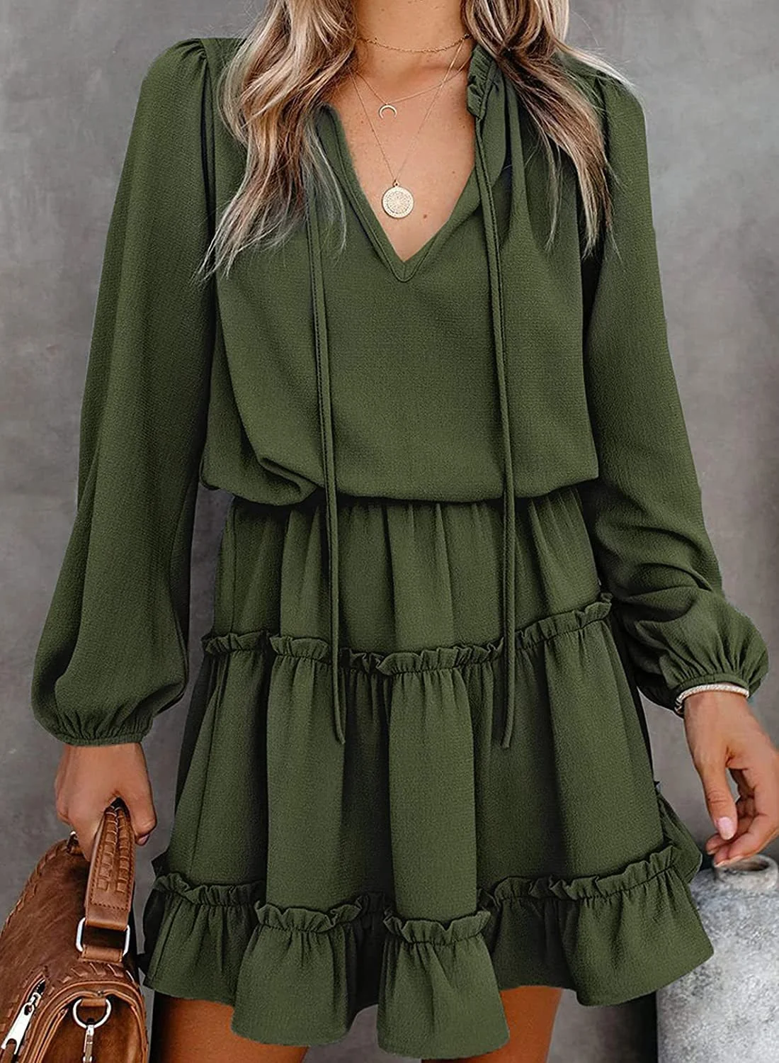 Regular Fit Casual Dress With No