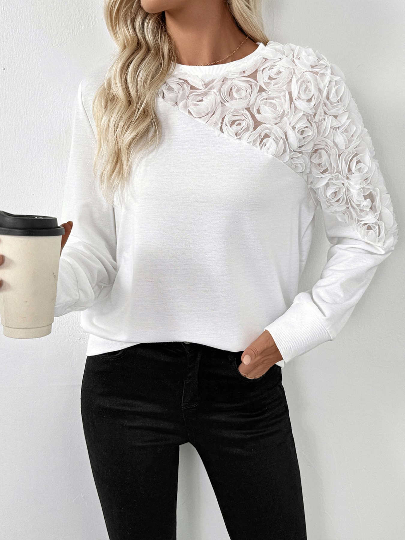 Regular Fit Casual Sweatshirt