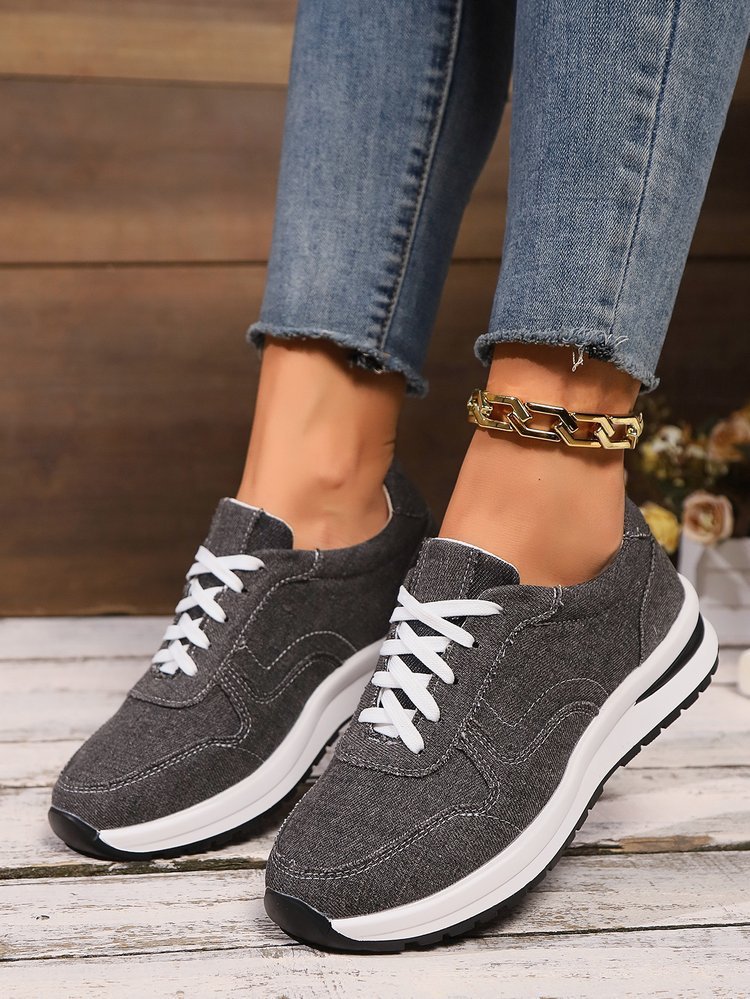 Casual Strap Fashion Women's Shoes Autumn New Style Women's Outdoor Soft Sole Shoes