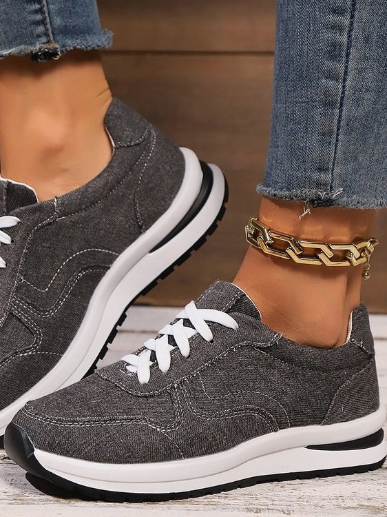 Casual Strap Fashion Women's Shoes Autumn New Style Women's Outdoor Soft Sole Shoes