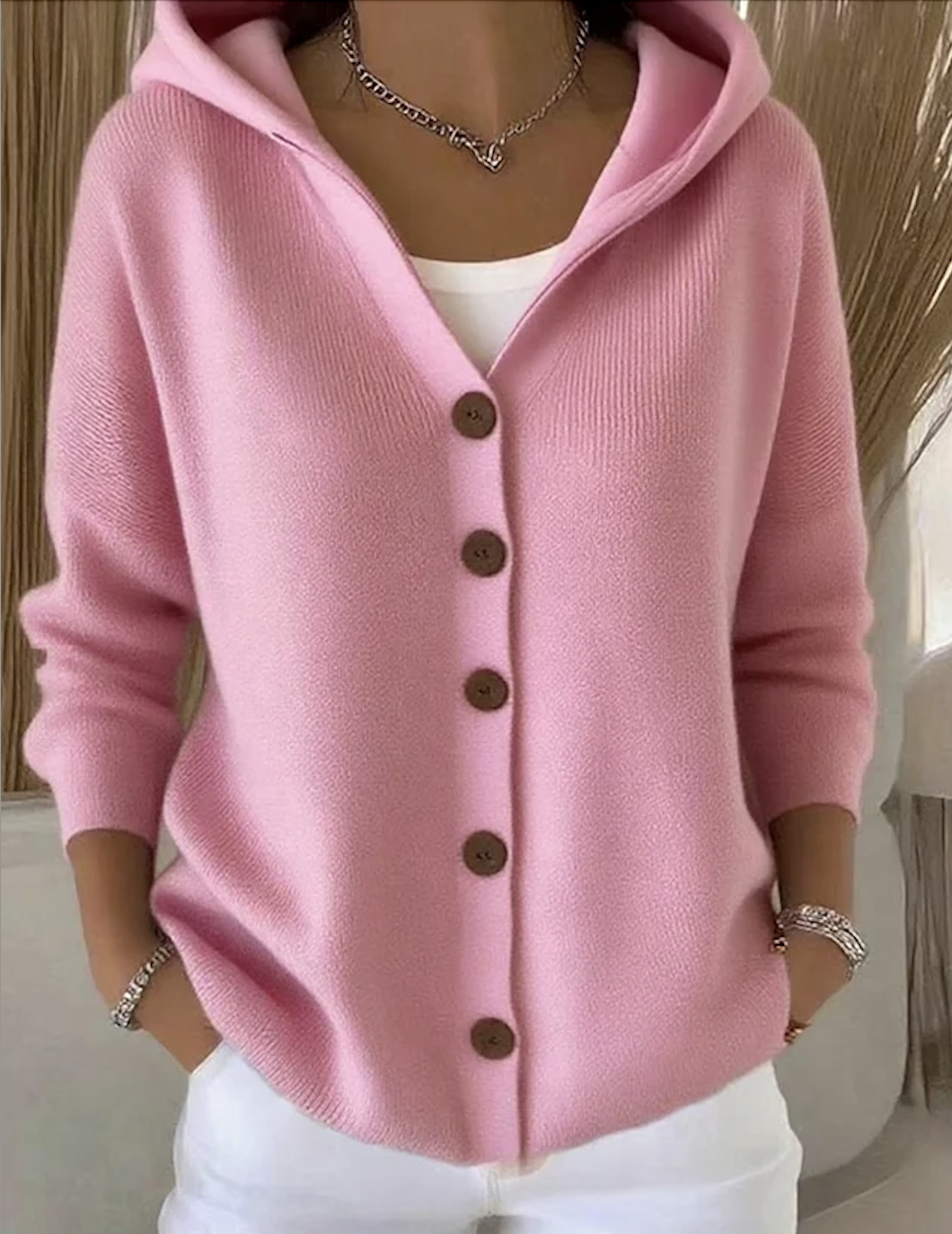 Casual Floral Cardigan
