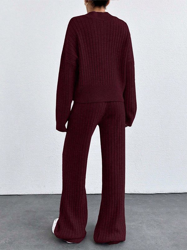 Cotton Casual Two-Piece Set