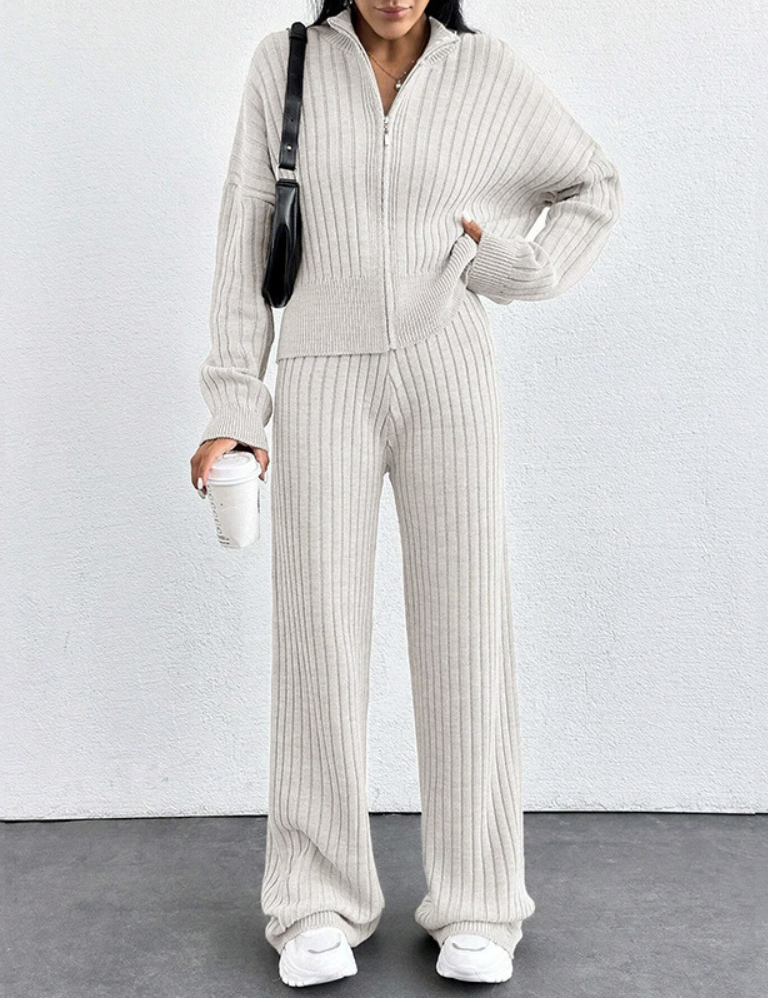 Cotton Casual Two-Piece Set