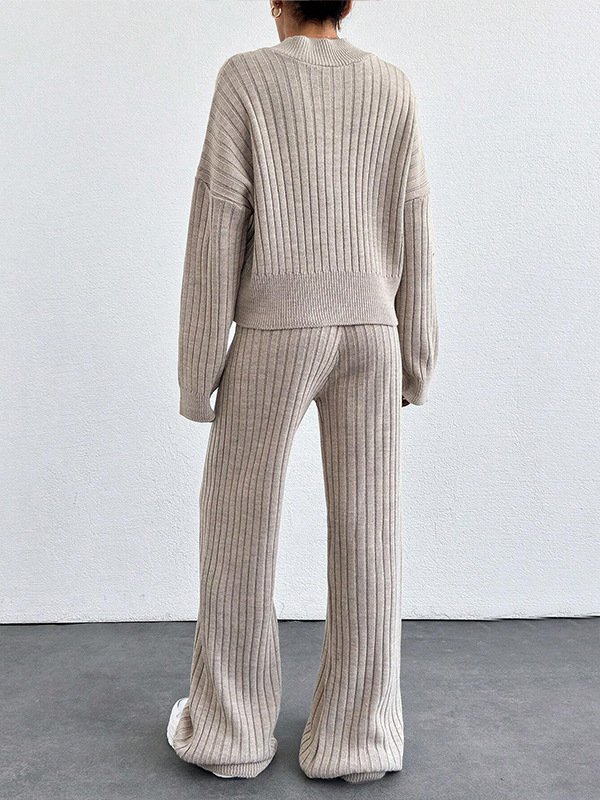 Cotton Casual Two-Piece Set