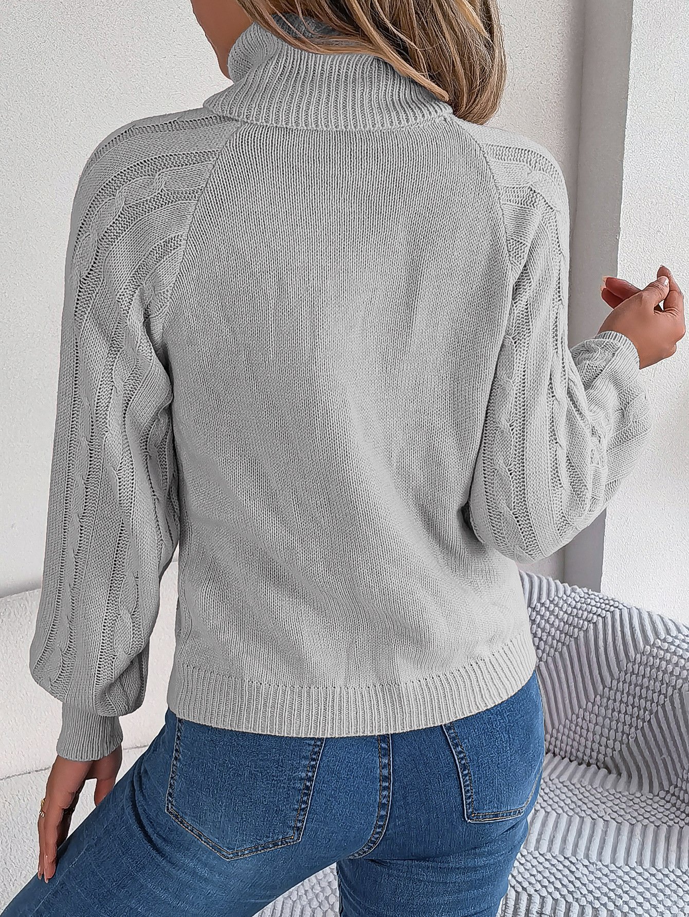 Cotton Regular Fit Casual Plain Sweater
