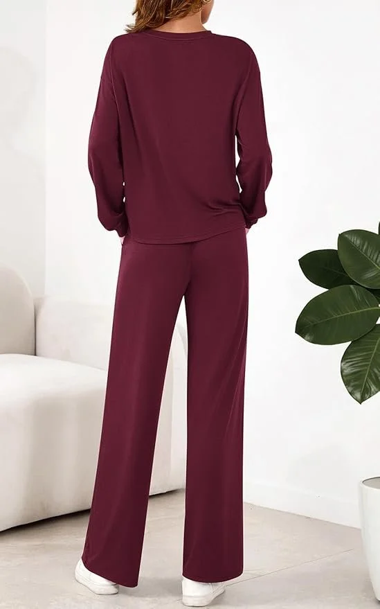 Casual Plain Regular Fit Pajama Set