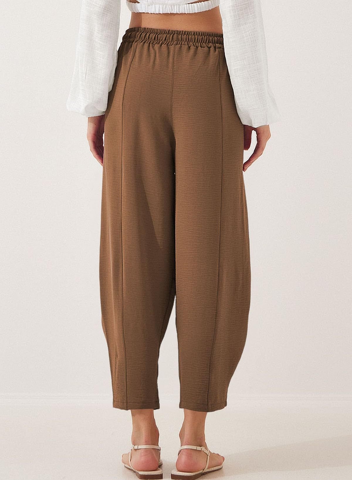 Plain Loose Simple Pants