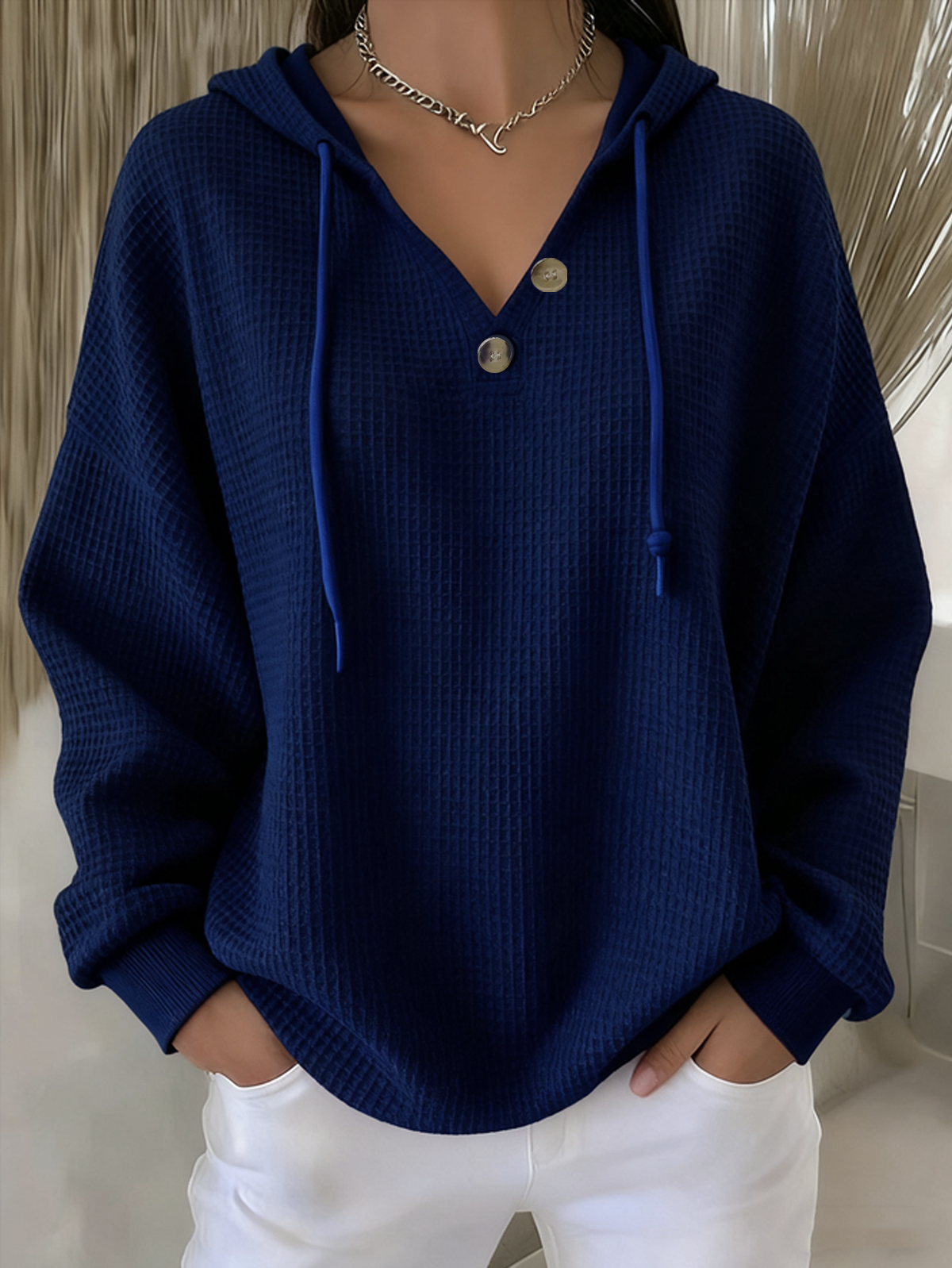 Loose Plain Simple Hoodie