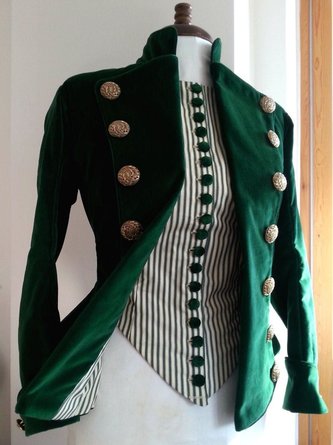 Velvet Vintage Long Sleeve Blazer