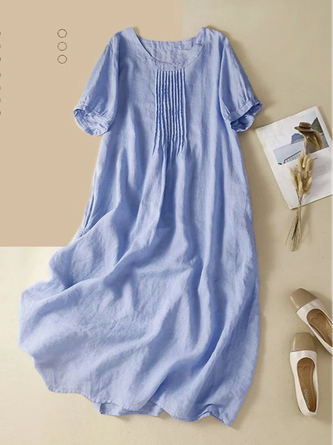 Loose Plain Simple Dress