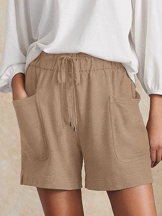 women's knitted casual Knitted Loose Casual Shorts