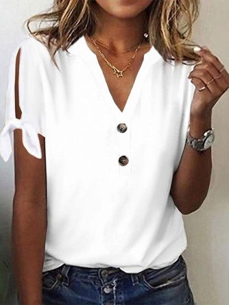 Casual Buttoned Loose Shirt
