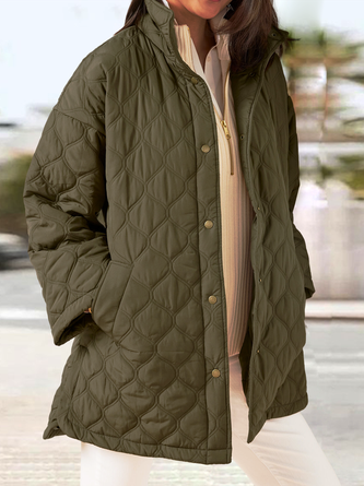 Women's Simple Plain Shawl Collar Jacket