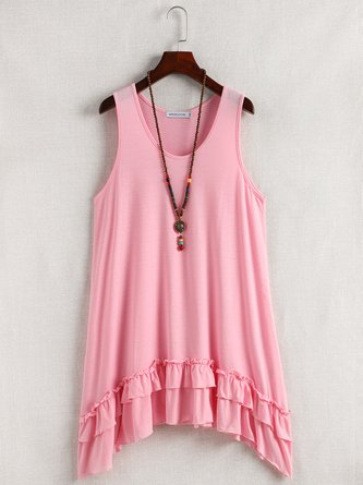Cotton Casual Knitting Dress