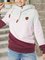 Wine Red Shift Long Sleeve Sweatshirts