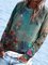 Crew Neck Long Sleeve Shift Sweatshirt
