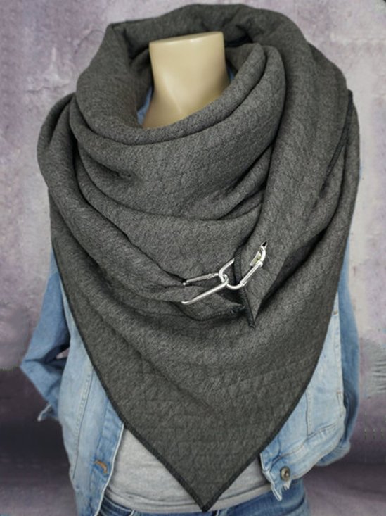 Cotton-blend Casual Scarf