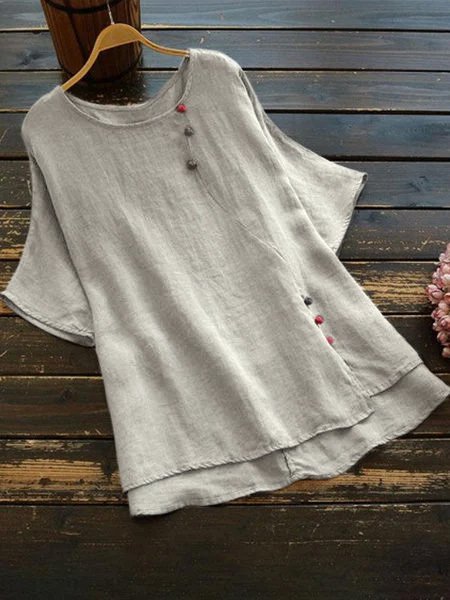 Women Short Sleeve Casual Top