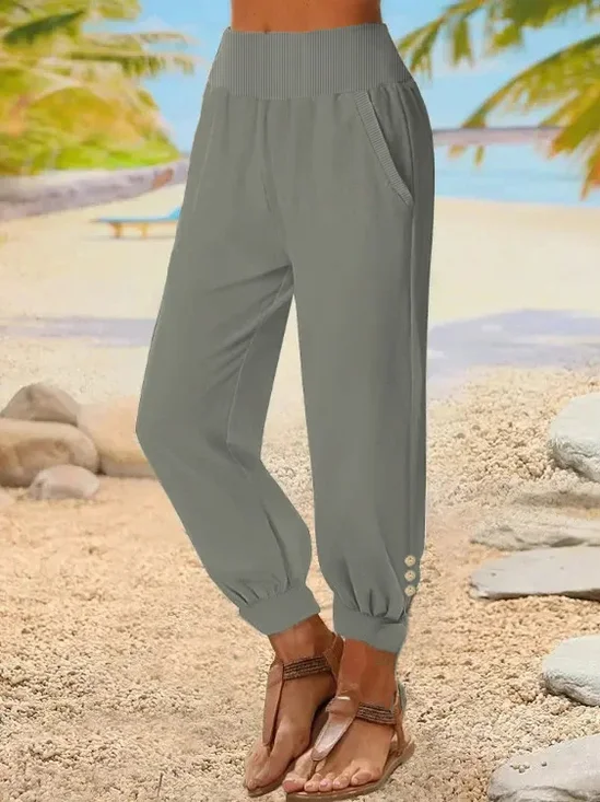 Women's Casual Plain Pants
