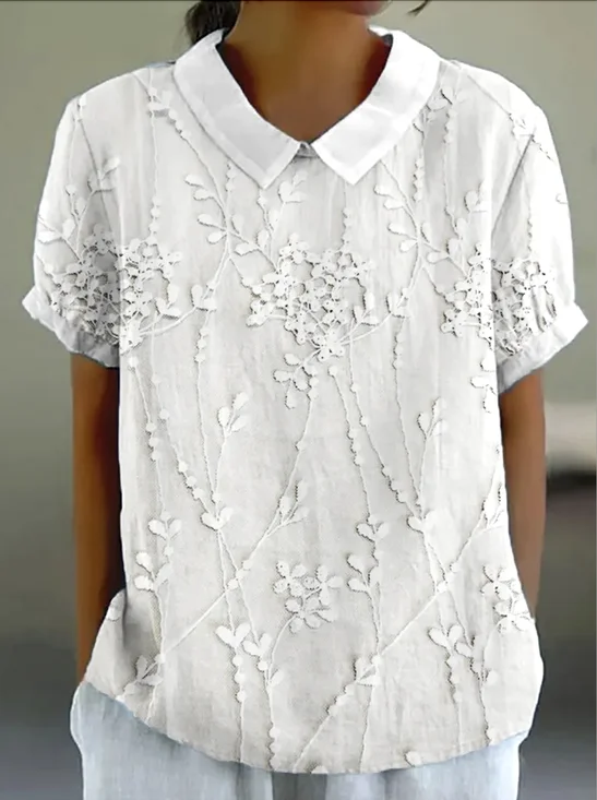 Cotton Casual Floral Shirt