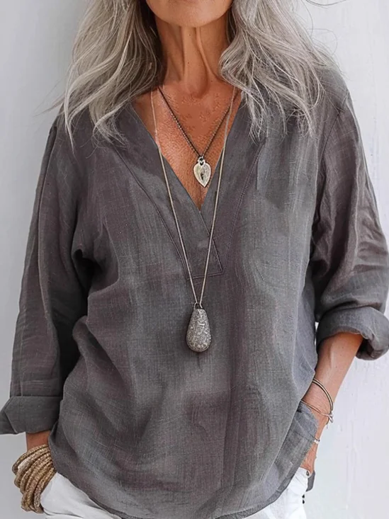 Casual Plain Shirt