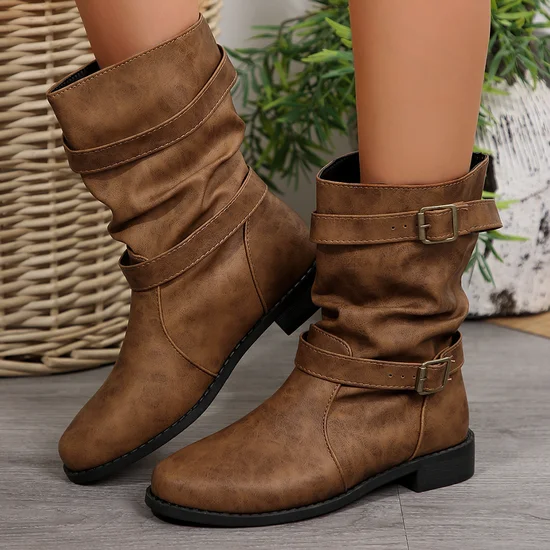 Vintage Leather Boots
