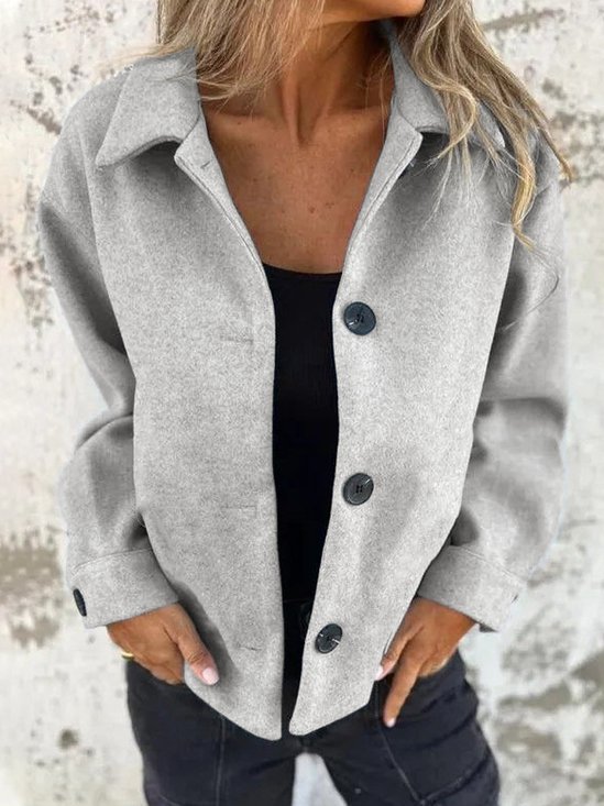 Loose Elegant Split Joint Jacket