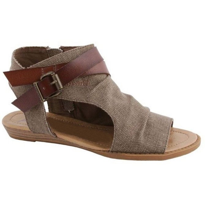 Summer Adjustable Buckle Shoes