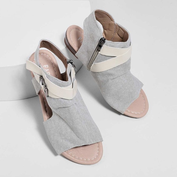 Summer Adjustable Buckle Shoes