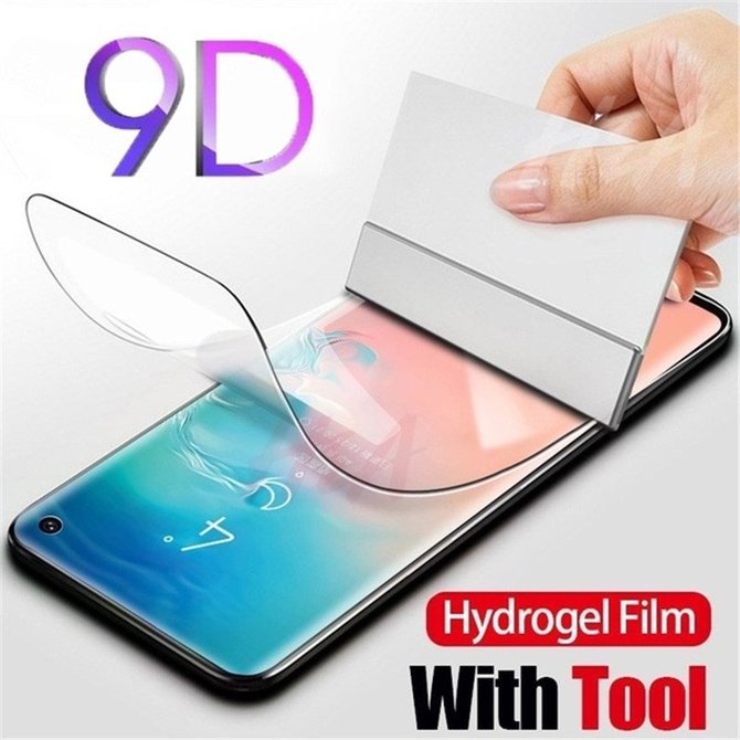 9D clear Soft Hydrogel Protective Screen Film For Samsung