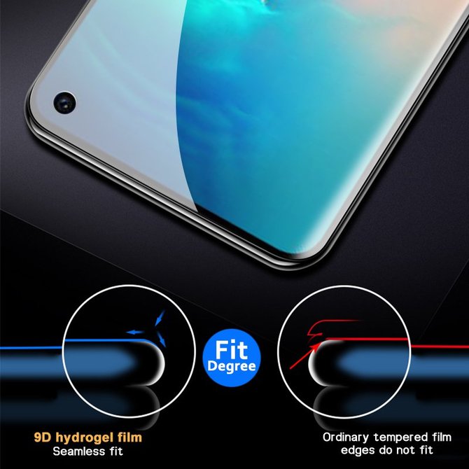 9D clear Soft Hydrogel Protective Screen Film For Samsung