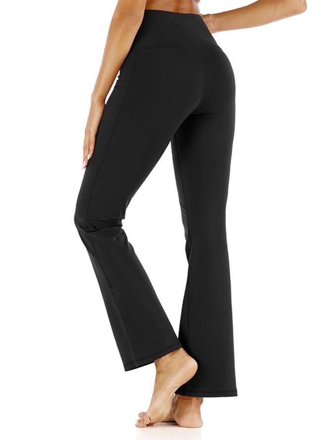 Ladies Yoga Pocket Stretch Pants