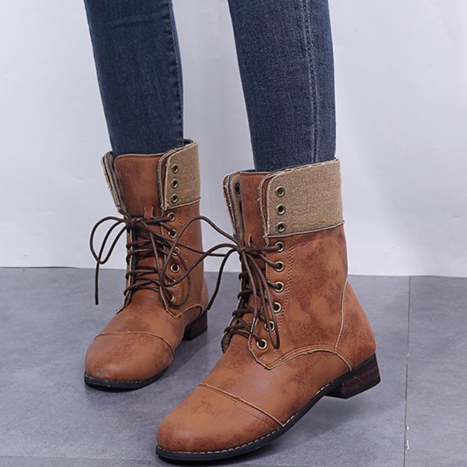 LaceUp Dress Boots roselinlin