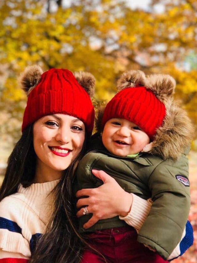 Casual Retro Twist Knit Big Ball Beanie Autumn Winter Thickened Warm Accessories