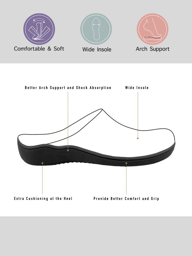 Western Style Retro Flip Flops Soft Sole Sandals