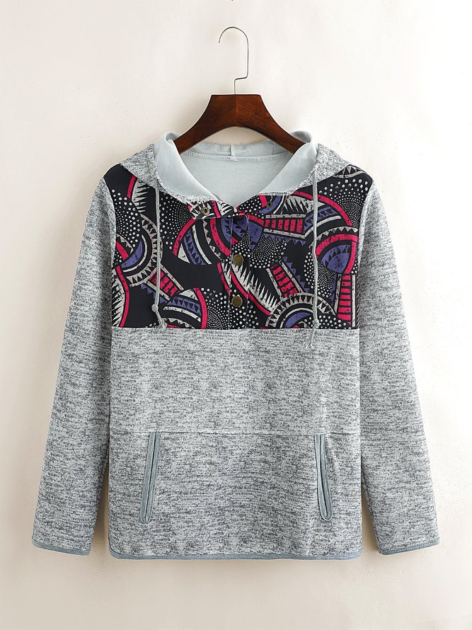 Long Sleeve Casual Sweatshirt