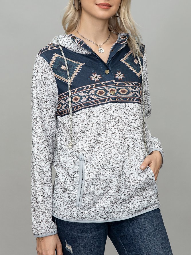 Long Sleeve Casual Sweatshirt