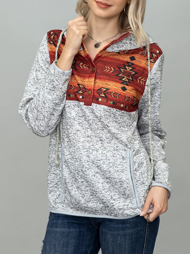 Long Sleeve Casual Sweatshirt